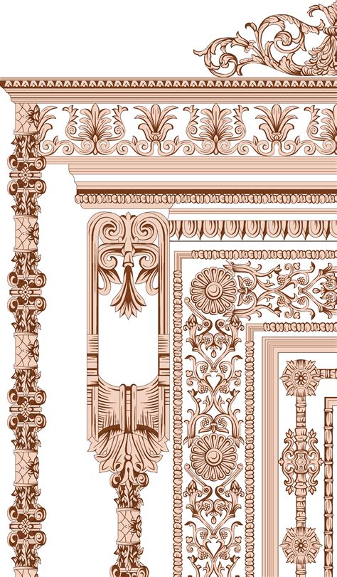 Pin By Maria Iqbal On Motif Baroque Ornament Digital Borders Design