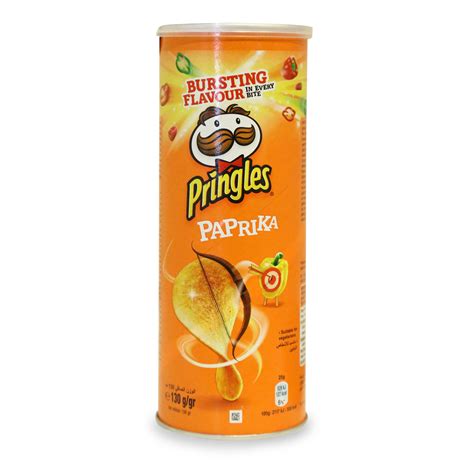 سعر قم بشراء Pringles Potato Chips Paprika 130g Online At Best Price من