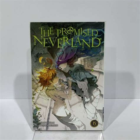 Promo The Promised Neverland Vol 15 Kaiu Shirai Viz Komik English Manga Multicolor Diskon 23