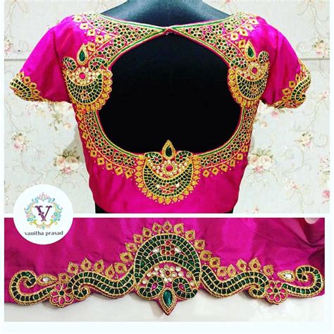 Mindblowing Blouse Designs For Wedding Silk Sarees 21 • Keep Me Stylish