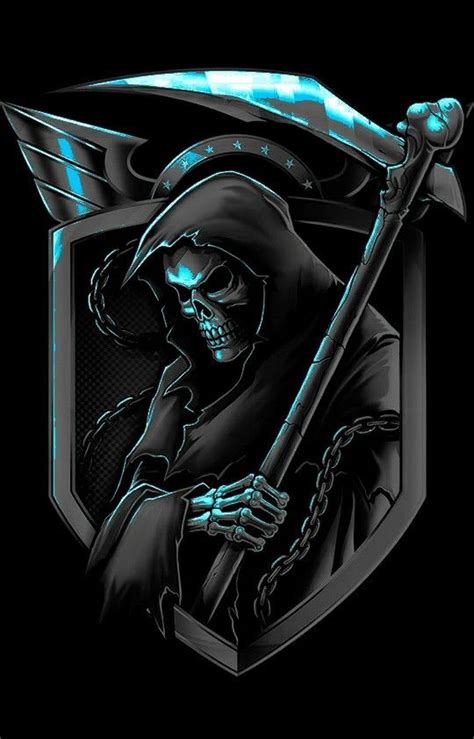Pin By April Spivey On Grim Reaper Game Logo Design Game Logo Photo