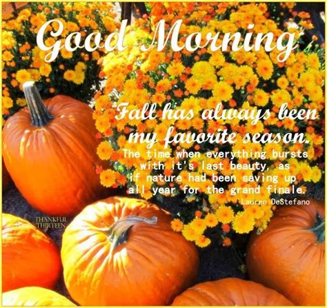 Good Morning Autumn Quote Pictures Photos And Images For Facebook
