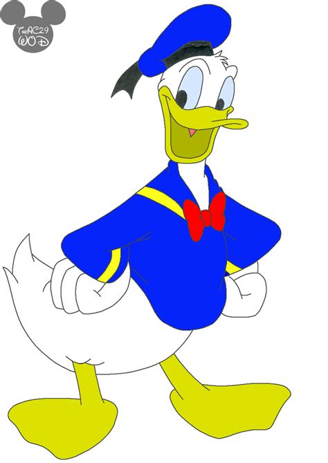 Donald Duck Colored By Raptoruos Knight On Deviantart