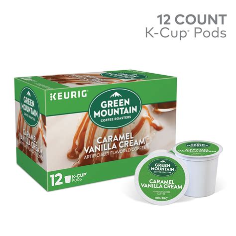 Green Mountain Coffee Roasters Caramel Vanilla Cream Coffee Keurig