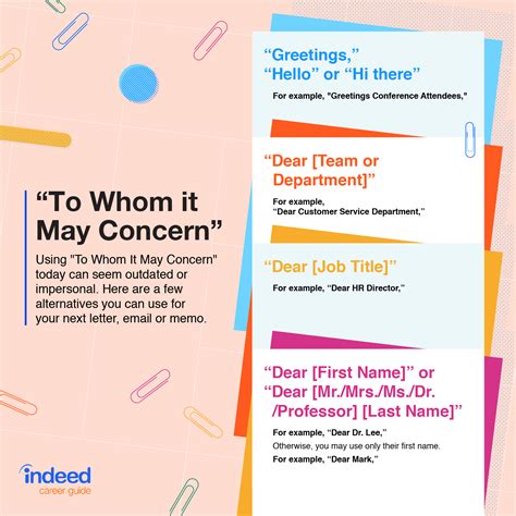 Capitalize the first letter of each word. When to Use the Phrase "To Whom It May Concern" | Indeed.com