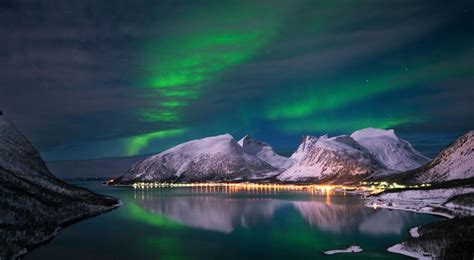 塞尼亚岛的北极光 挪威旅游官方指南 Visitnorwaycn