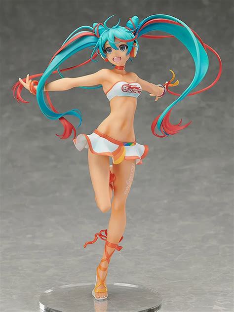 New Anime Vocaloid Virtual Idol Hatsune Miku Racing Miku Lovely Girl 22cm Figure Figurine Toys