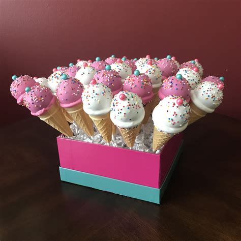 How To Store Ice Cream Cone Cake Pops Dorotha Mancuso