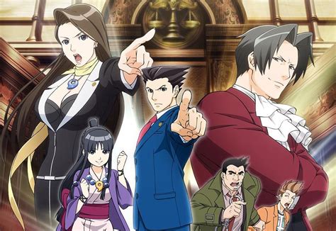 Phoenix Wright Ace Attorney Anime Debuts This Weekend Phoenix Wright