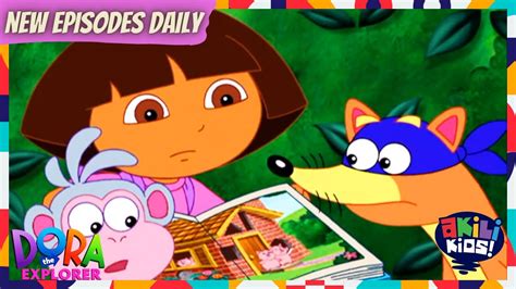 Dora The Explorer The Three Little Pigs Akili Kids Youtube