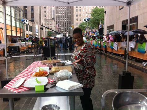 Setting Up For The Burger Battle On The Today Show Home Cooking Home