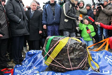 Giant Chunk Of Russian Meteor Recovered National
