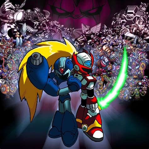 Mavericks Rising By Hangmandelta On Deviantart Mega Man Art Concept