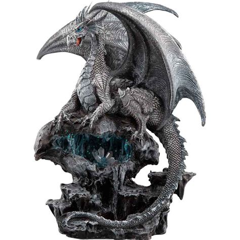 Quiksilver Led Dragon Statue By Ruth Thompson Cc11228 Medieval
