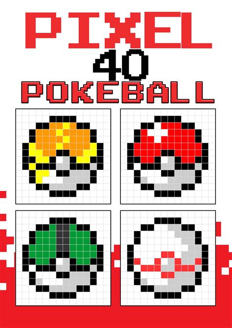 Pixel 40 Pokeball Tcorporation