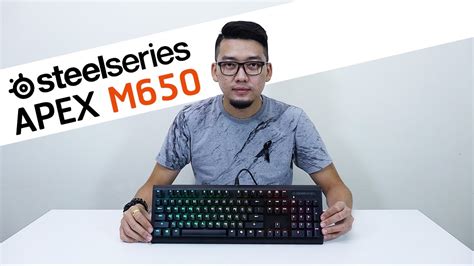 รีวิว Steelseries Apex M650 Rgb Mechanical Youtube