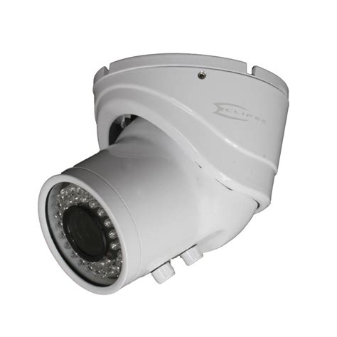 Anti Vandal Hybrid Outdoor Ir Turret Security Dome Camera 700 Tv Lines
