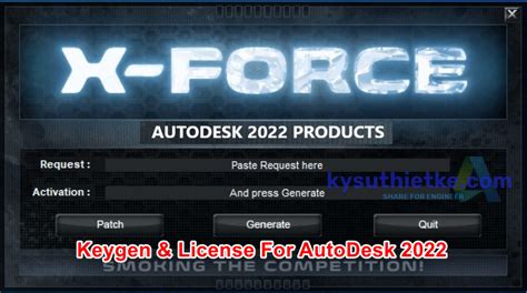 The Product Keys For All Autodesk 2022 Products Download X Force 2022