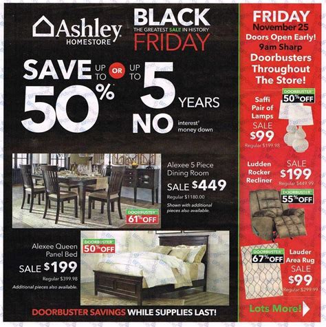 Ashley Furniture Black Friday Ad Black Friday Archive Black