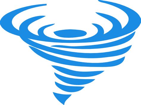 Blue Wind Logo Tp Clip Art At Vector Clip Art Online
