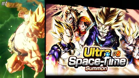 1 Ultra Space Time Summon 2 Dragon Ball Legends Youtube