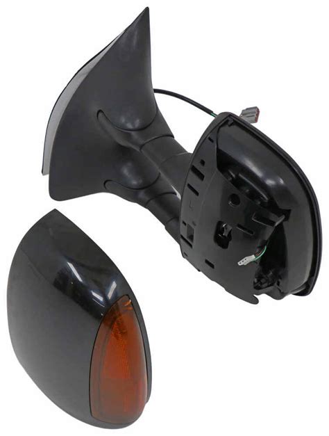 K Source Custom Extendable Towing Mirror Electricheat W Turn Signal Black Driver K Source