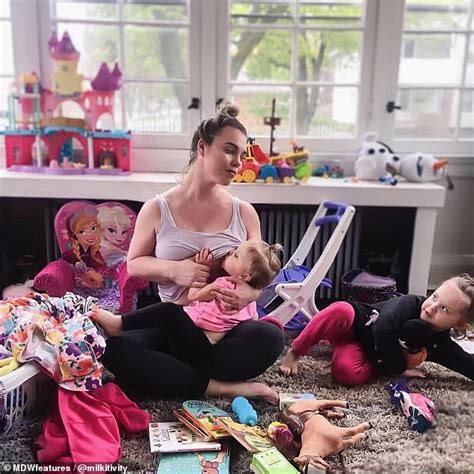 mother of two receives death threats after choosing to breastfeed her daughters for five years
