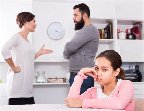 Parents Arguing At Home Stock Photo Image Of Indoors 190510212