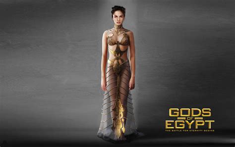 movie gods of egypt hathor goddess of love elodie yung desktop wallpaper background 3840x2400