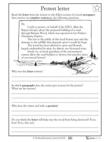 Work with students to fill out a graphic organizer to plan a response to the prompt. 5Th Grade Formal Letter Prompt / 020 Persuasive Essay ...