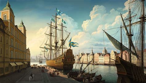 Artstation Vasa Sailing Ship Illustration