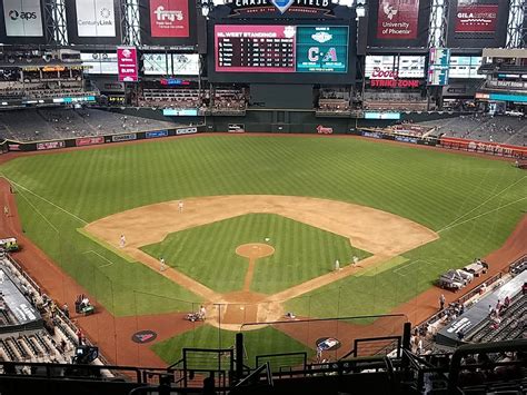 Breakdown Of The Chase Field Seating Chart 2022