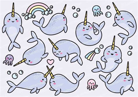 Narwhal Drawing Narwhal Tattoo Doodle Drawings Kawaii Drawings Easy