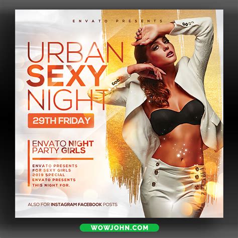 Sexy Night Club Psd Flyer Template Download Free Psd Templates Png Vectors