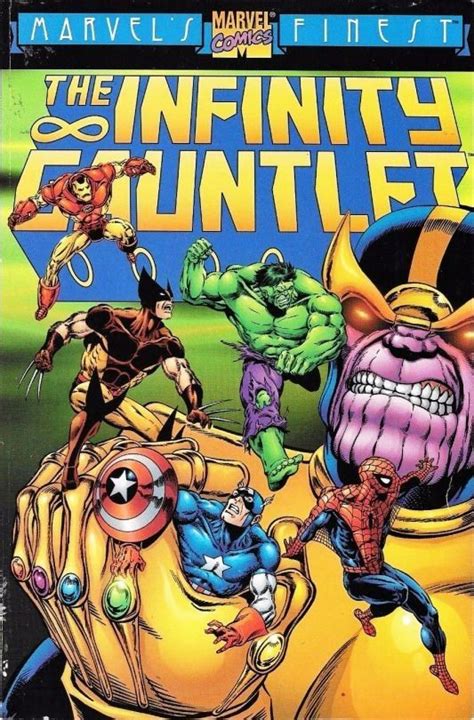 Infinity Gauntlet Tpb Marvel Comics Covers Marvel Comic Books Comic