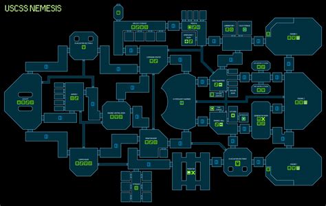 Uscss Nemesis Ship Map Alienrpg