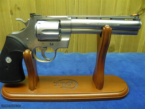 Colt Python 357 Magnum Stainless Steel 6 100 New And Unfired In