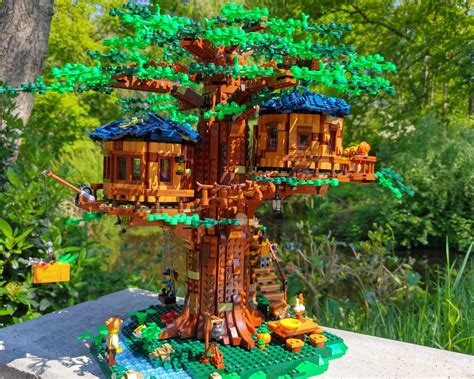 Lego Set 21318 1 S1 Tree House Summer Version 2019 Lego Ideas And