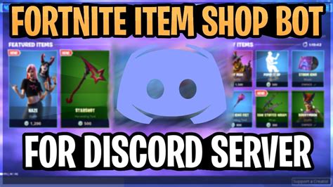 How To Add A Fortnite Item Shop Bot To Your Discord Server