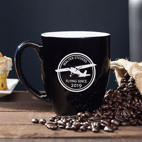 Anyone know where it would be? Aviator Personalized Coffee Mug - Gift for Pilots