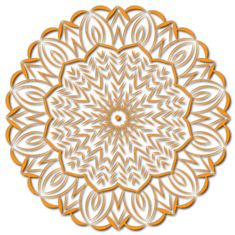 Gambar Lingkaran Png Desain Vektor Mandala Mandala Lingkaran Emas