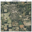 Aerial Photography Map of Christopher, IL Illinois