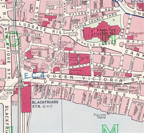 The Lost Wharfs Of Upper Thames Street And St Benet S Welsh Church A