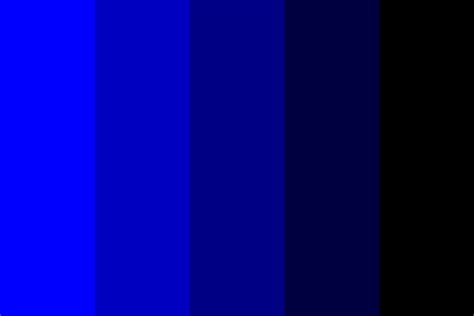 Black Blue Navy Color Palette