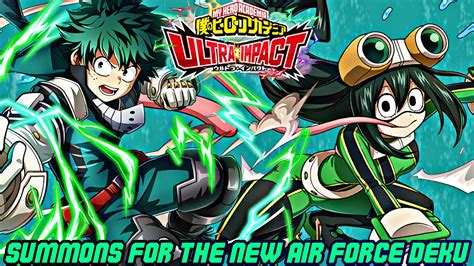 5 In A Row Summons For The New Delaware Smash Air Force Deku My