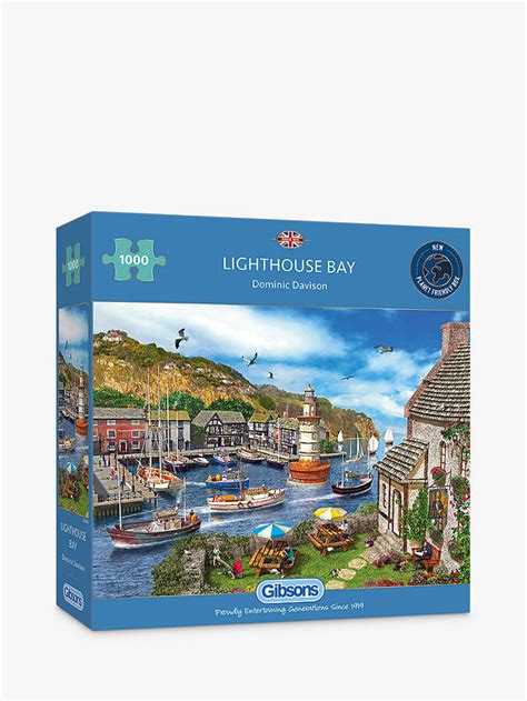 Gibsons Lighthouse Bay Jigsaw Puzzle 1000 Pieces