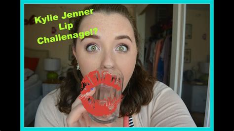 Kylie Jenner Lip Challenge The Right Way Youtube