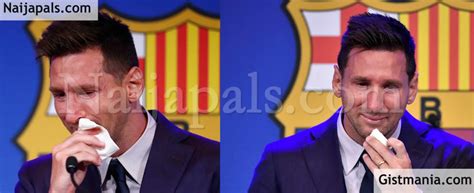 Ex Barca Talisman Lionel Messi Breaks Down In Tears At Final Barcelona