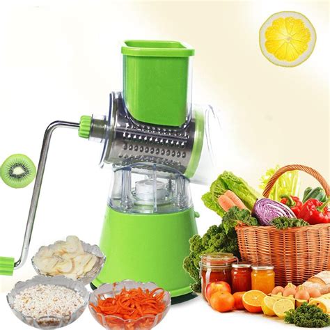 Muti Funtion Vegetable Cutter Machine Fruit Cutter Hand Operated Roller