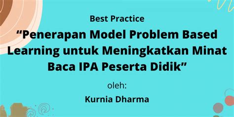 Pdf Penerapan Model Problem Based Learning Pbl Untuk Meningkatkan Hot